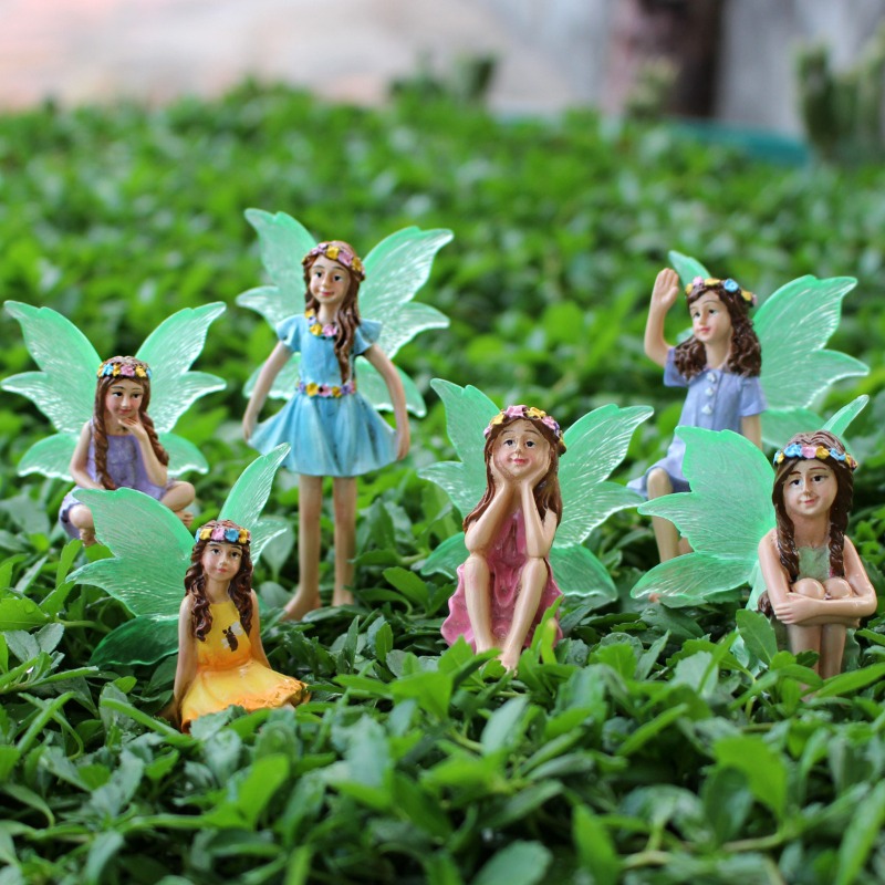 Creative Fairy Resin Garden Pl - Bonsai Garden Layout review and price