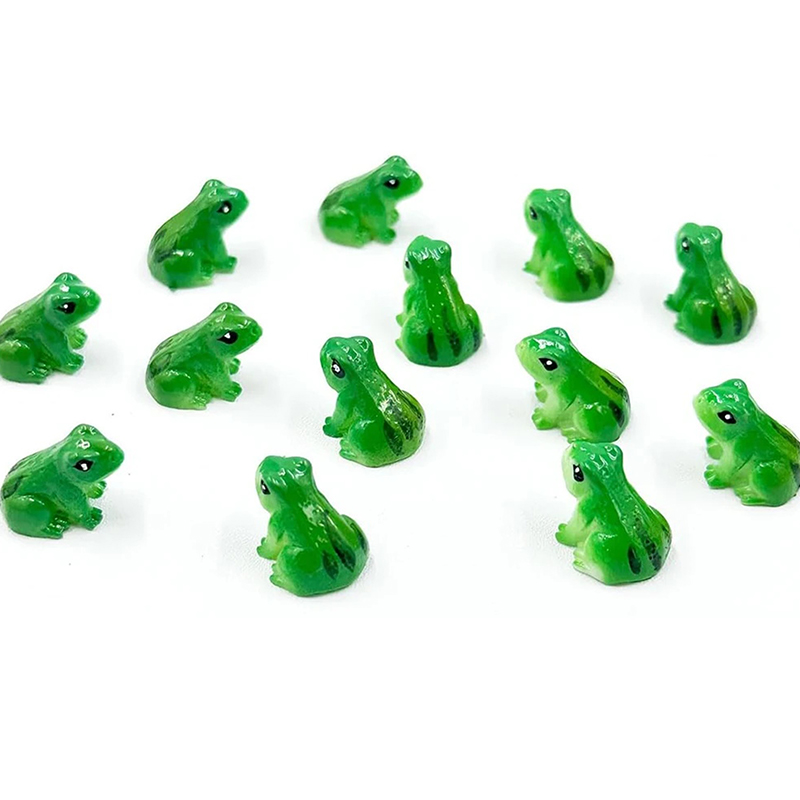 5/10Pcs Mini Resin Frog Figuri - Bonsai Garden Layout review and price