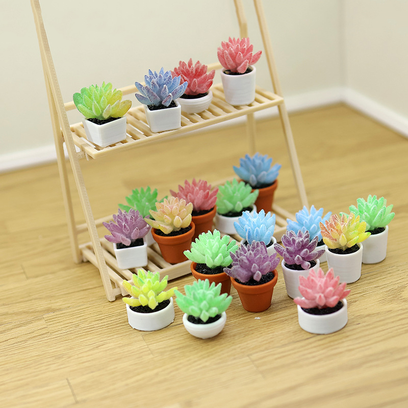 Mini Artificial Succulent Bons - Bonsai Garden Layout review and price