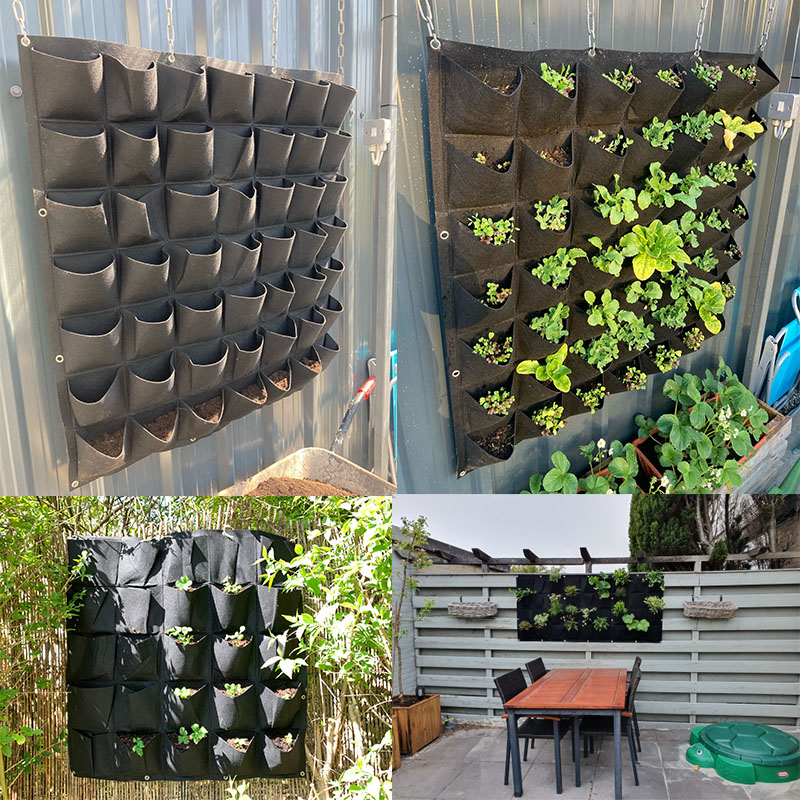 Grow Bag Wall Hanging Planting - Bonsai Vertical Garden review and price