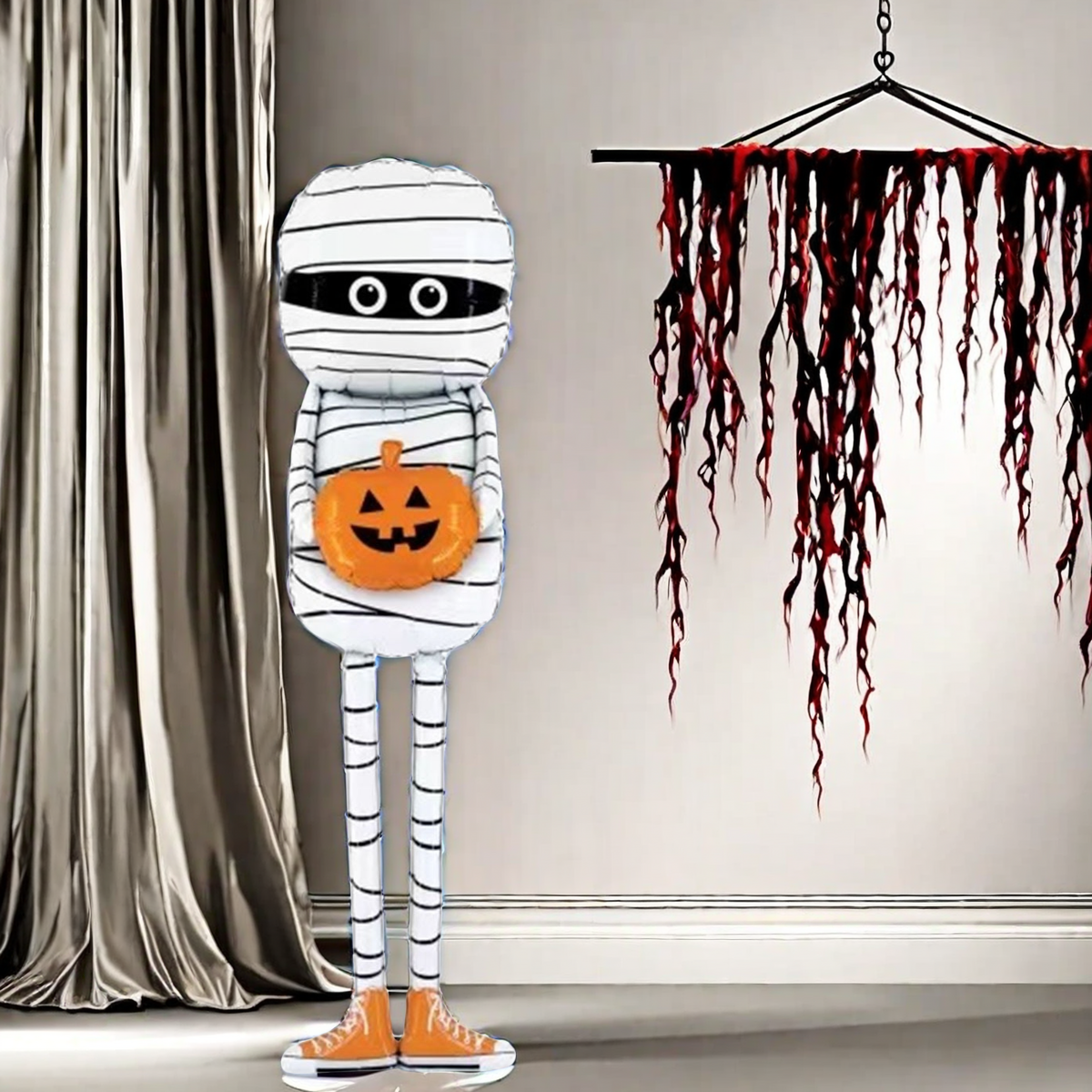1PC Halloween Mummy Inflatable - Bonsai Garden Ideas review and price
