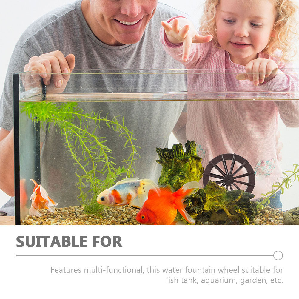 2Pcs Table Fountain Wheel for  - Bonsai Garden Layout review and price
