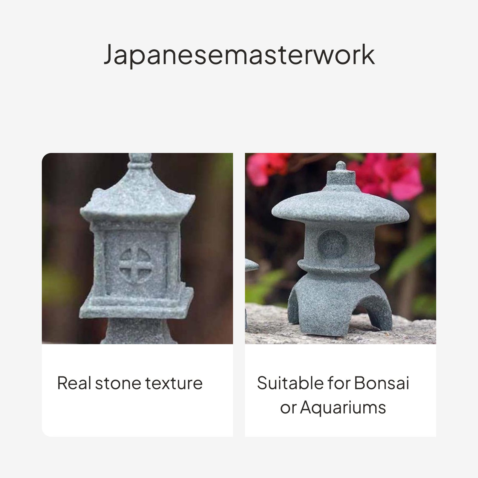 Japanese Sandstone Lantern Gar - Bonsai Garden Japan review and price