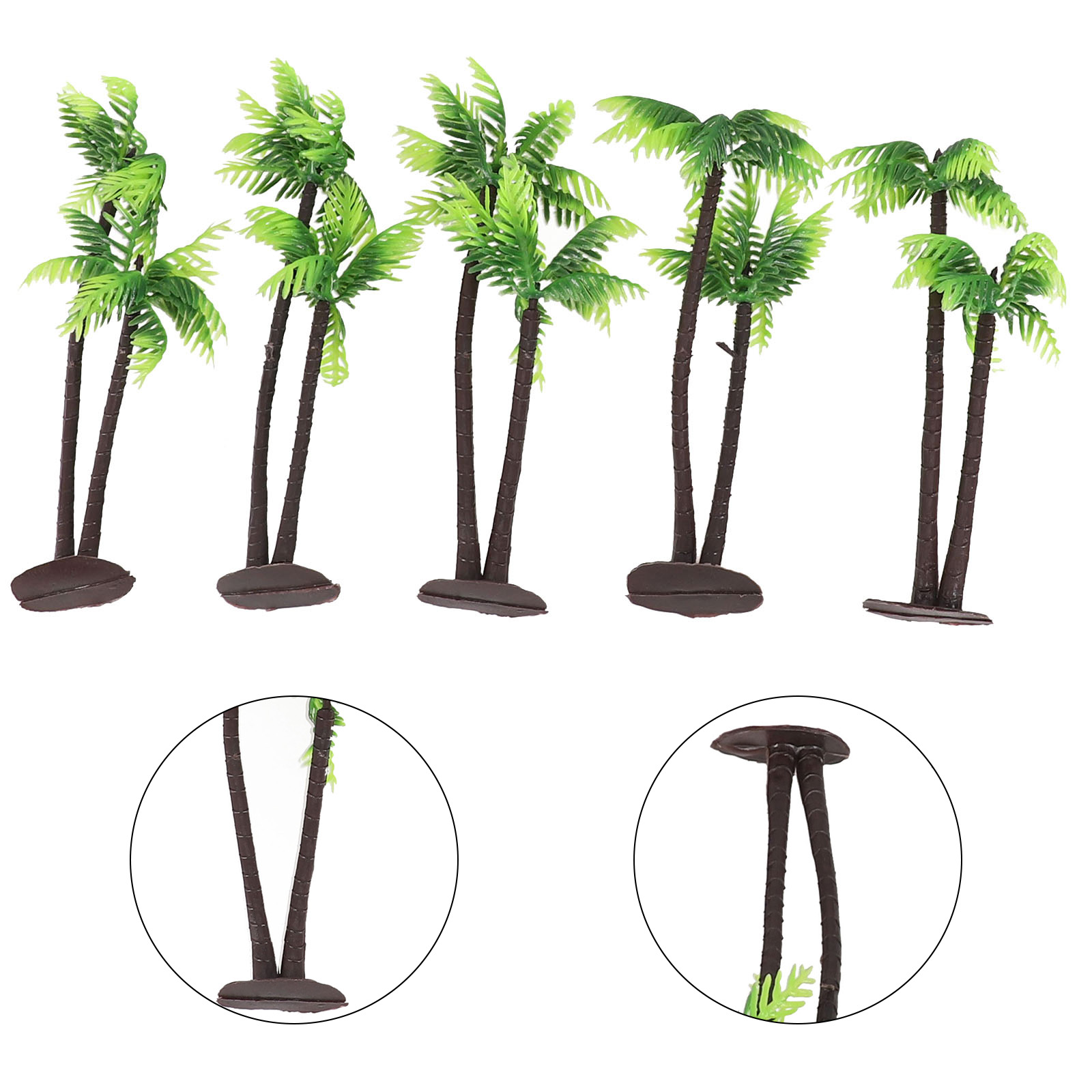 5Pcs Artisan-Inspired Coconut  - Bonsai Garden Layout review and price