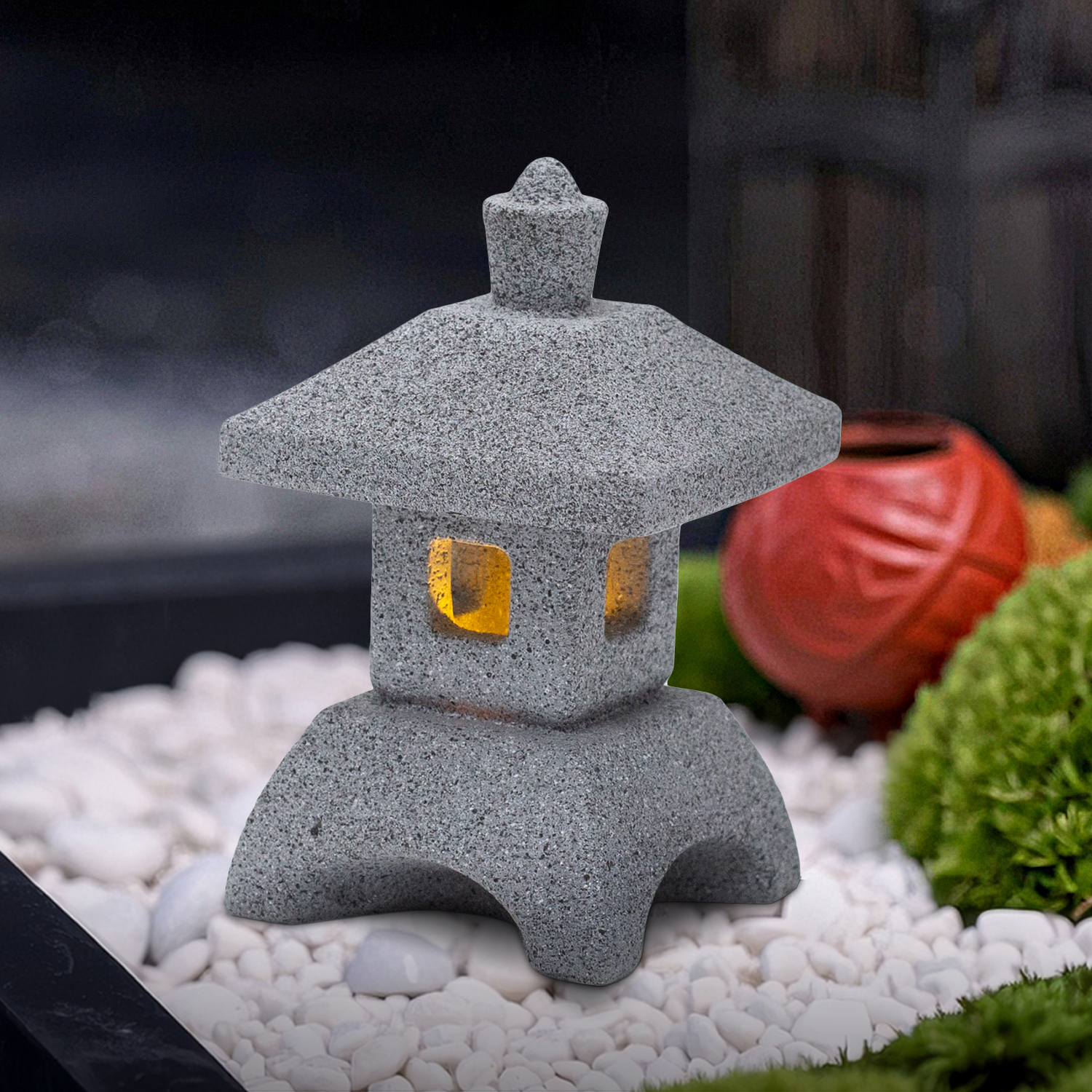 Japanese Lantern Pagoda Statue - Bonsai Garden Japan review and price