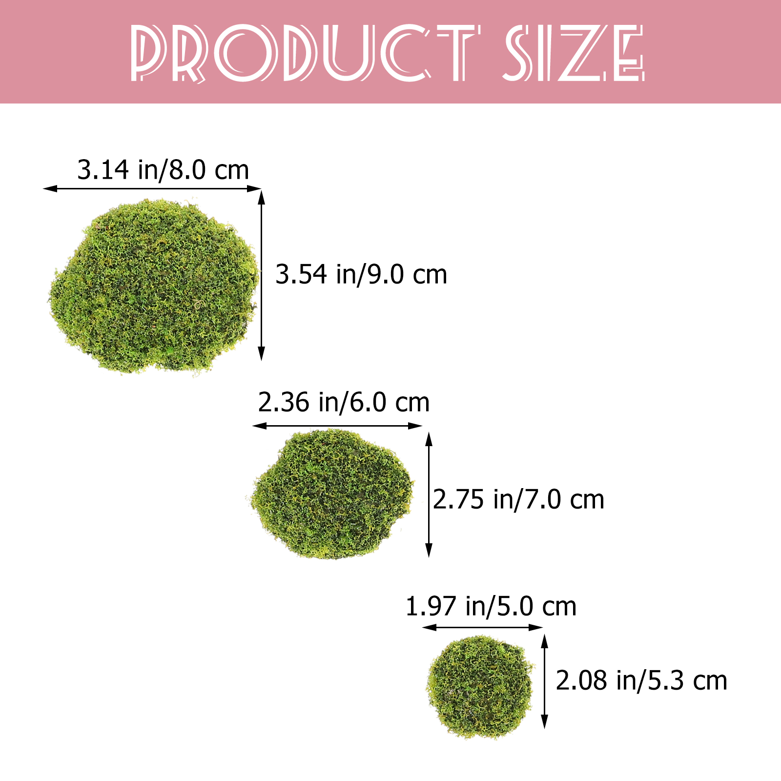 12 Pcs Artificial Moss Stone M - Bonsai Garden Layout review and price