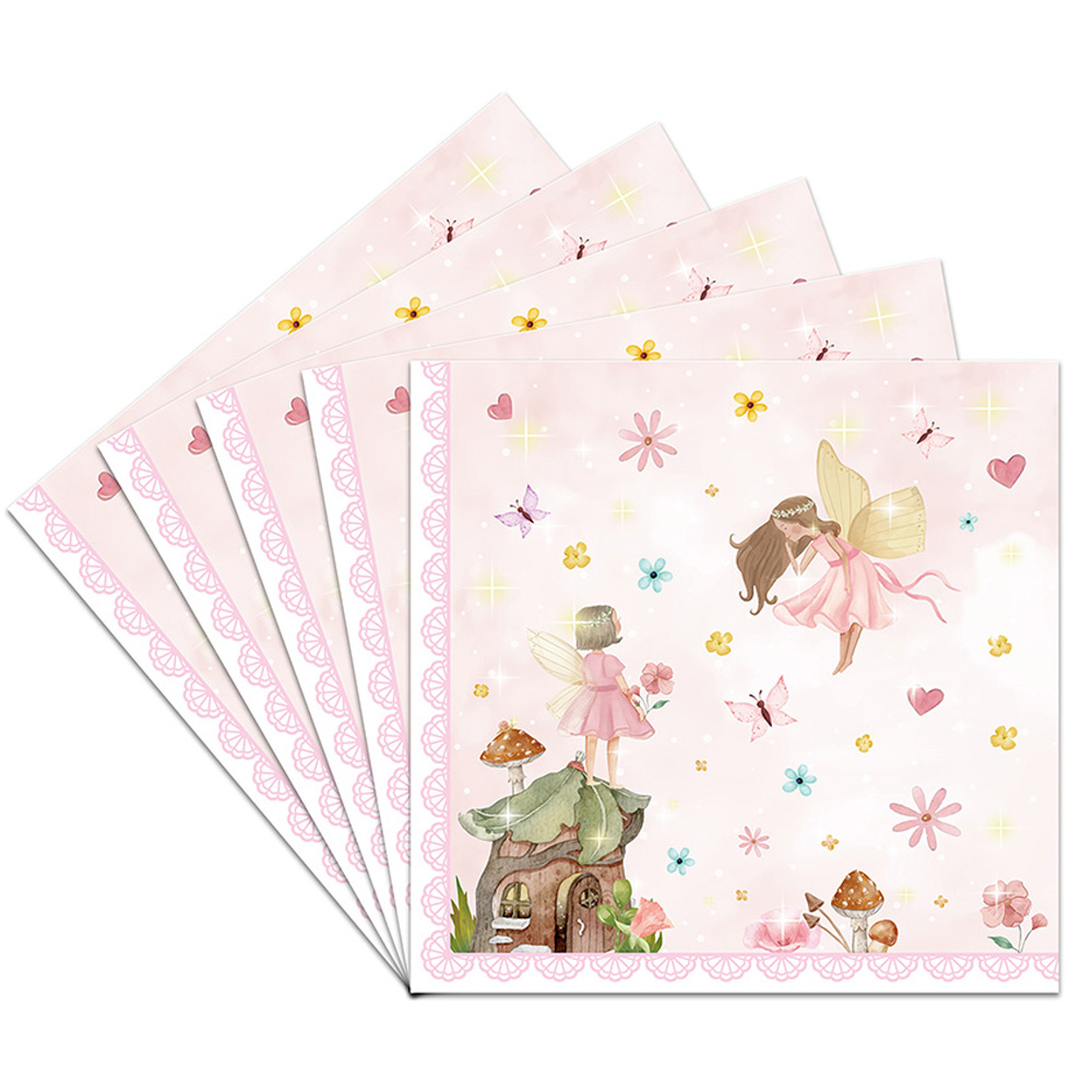 20/40/80pcs Fairy Paper Napkin - Bonsai Garden Ideas review and price