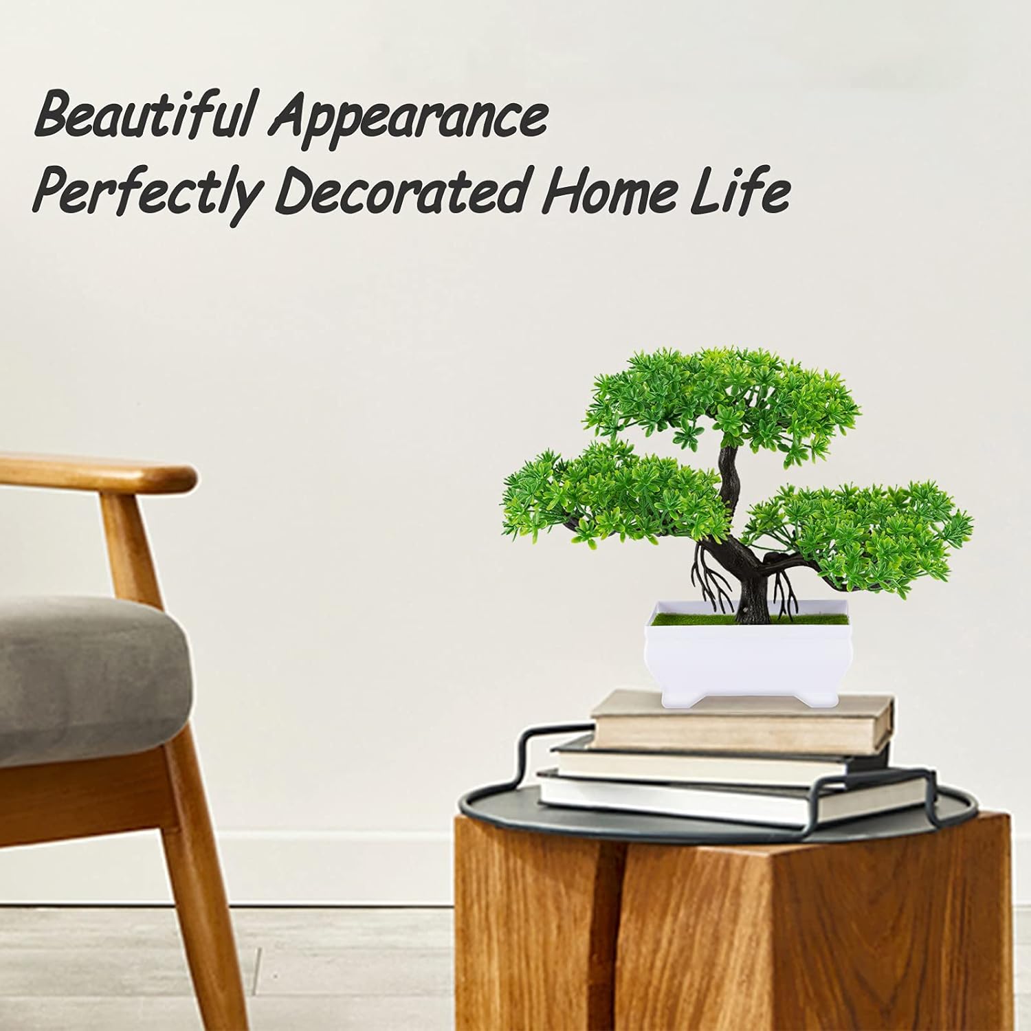1Pcs Green Artificial Plants B - Bonsai Garden Ideas review and price
