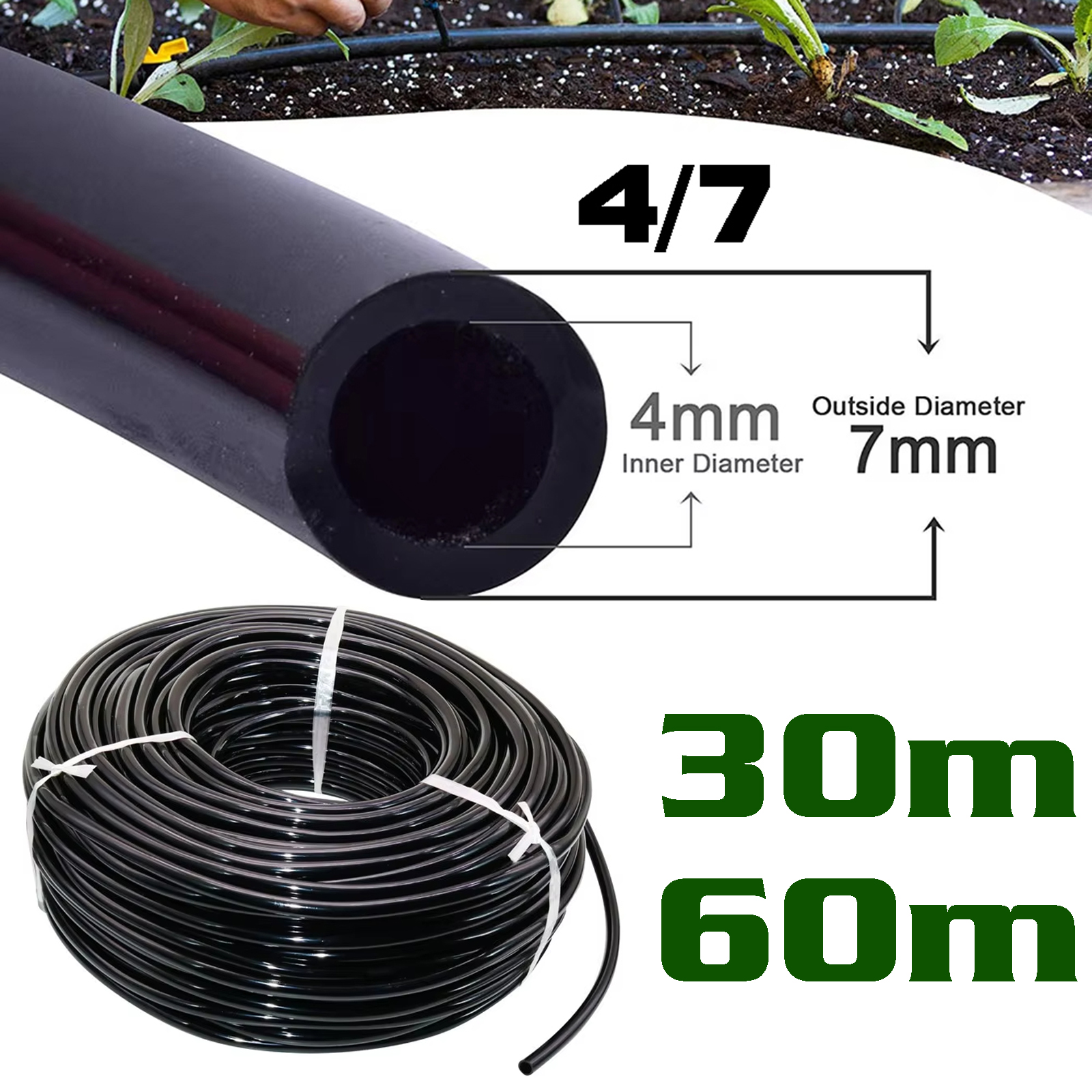 Garden Watering 4/7mm Hose PVC - Bonsai Garden Youtube review and price